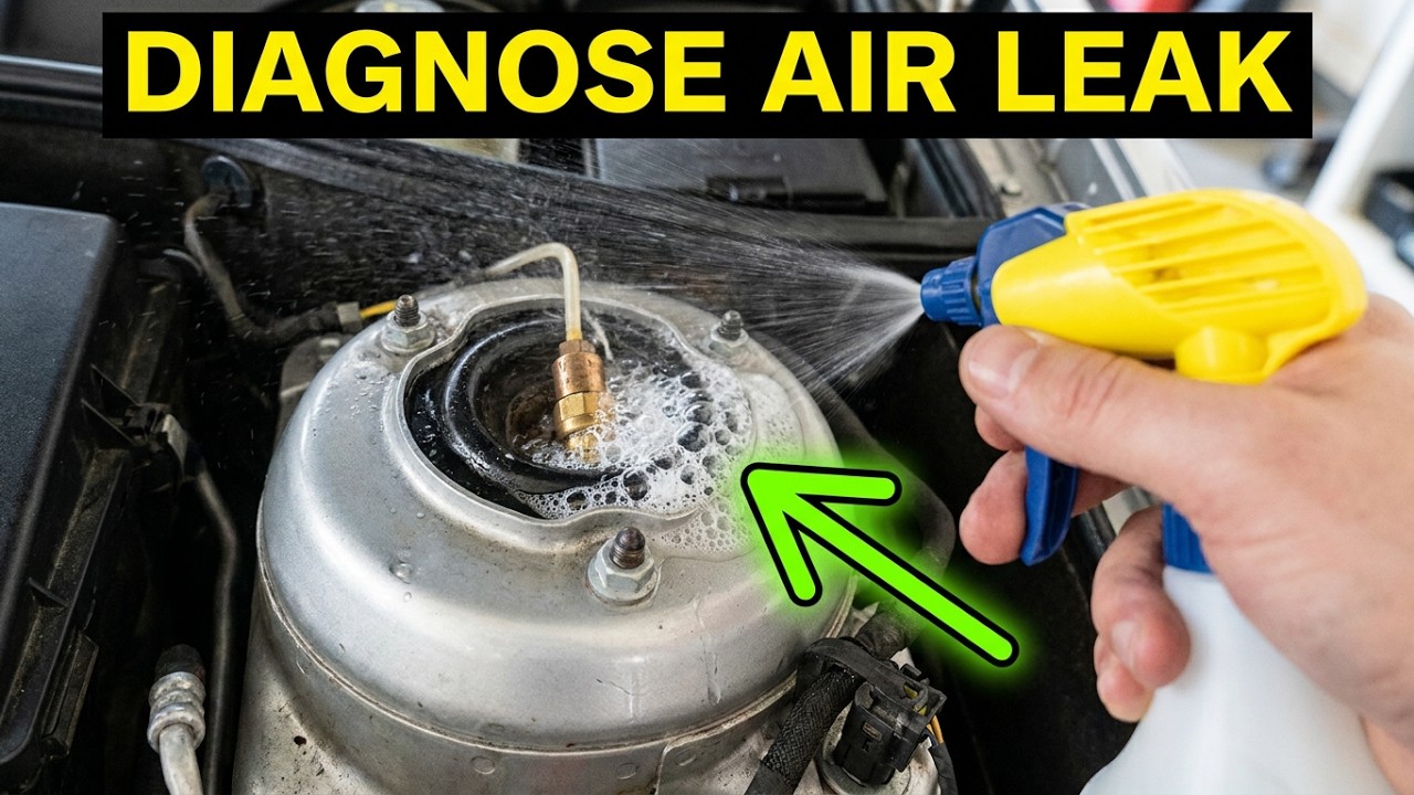 Mercedes-Benz S430 Leaking Air Suspension Diagnostics Tip W220 - YouTube