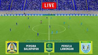 ⚽LIVE PERSIBA BALIKPAPAN vs PERSELA LAMONGAN: PEGADAIAN CHAMPIONSHIP 2026/2027 [PES 2021] screenshot 2