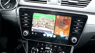 VLOG | Android Auto Coolwalk @ MY2018 Škoda Superb Columbus 8" Infotainment