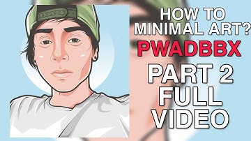 HOW TO MINIMAL ART USING INFINITE DESIGN? PART 2 (LINE ART)| PWADBBX