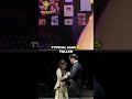 Singer's Amazing Voice & Height Difference Steals The Show! #shorts