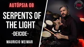 AUTÓPSIA 08 - SERPENTS OF THE LIGHT - DEICIDE - Drum lesson, by Mauricio Weimar