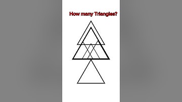 How many triangles?
