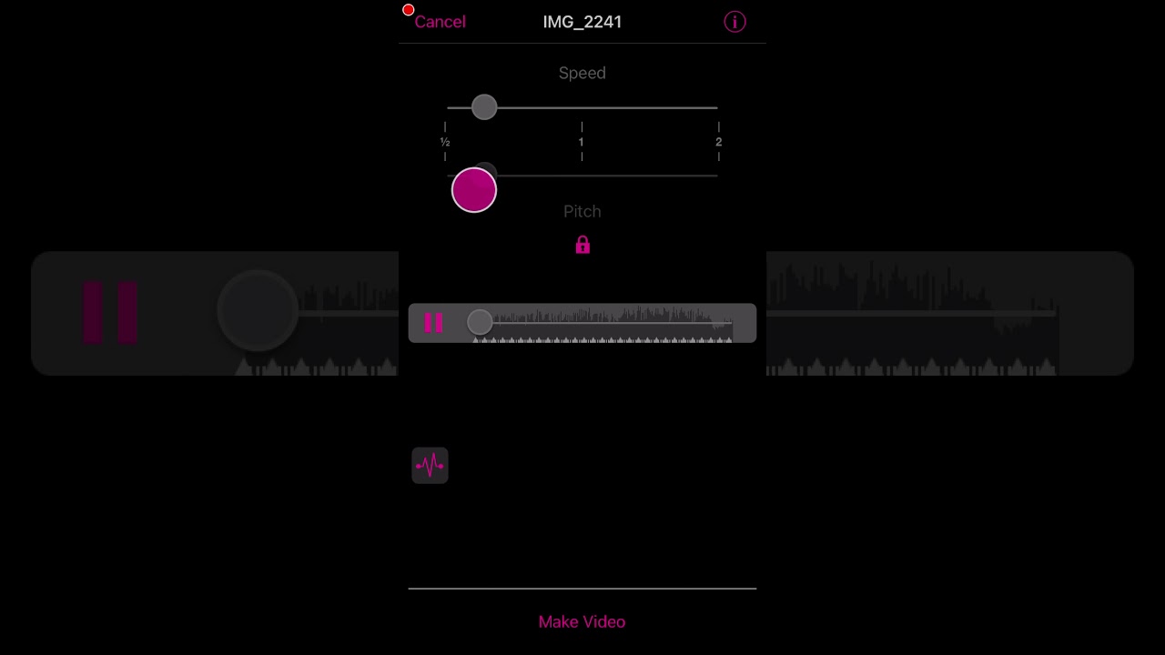 Show you the way to go slowed