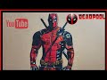 Dibujando a Deadpool | drawing deadpool | 3J Drawing