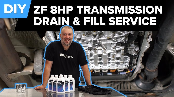 Bmw F45 F46 218d 220d change Oil transmission process( AISIN transmission )  