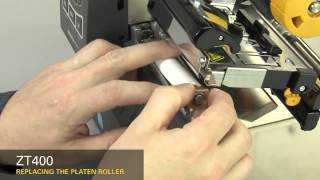 ZT400 Series  Platen Roller Replacement