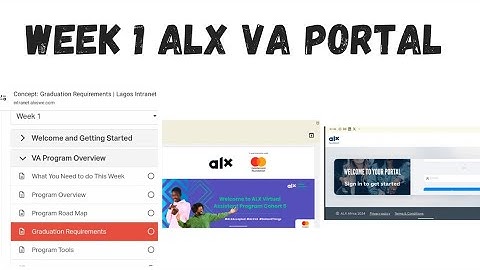 ALX VIRTUAL ASSISTANT PROGRAM || WEEK 1 ONBOARDING AND PORTAL || BECOME A VIRTUAL ASSISTANT | ALX VA