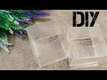 I transformed an old tissue box into a very beautiful one