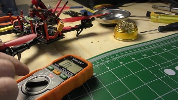 BEGINNER FPV QUAD RACER (PART 2) - Motor ESC replacement in 10 easy steps - Eachine Falcon 250