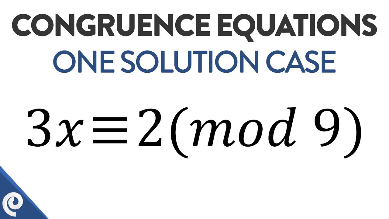 solving linear modular equation systems number of solutions