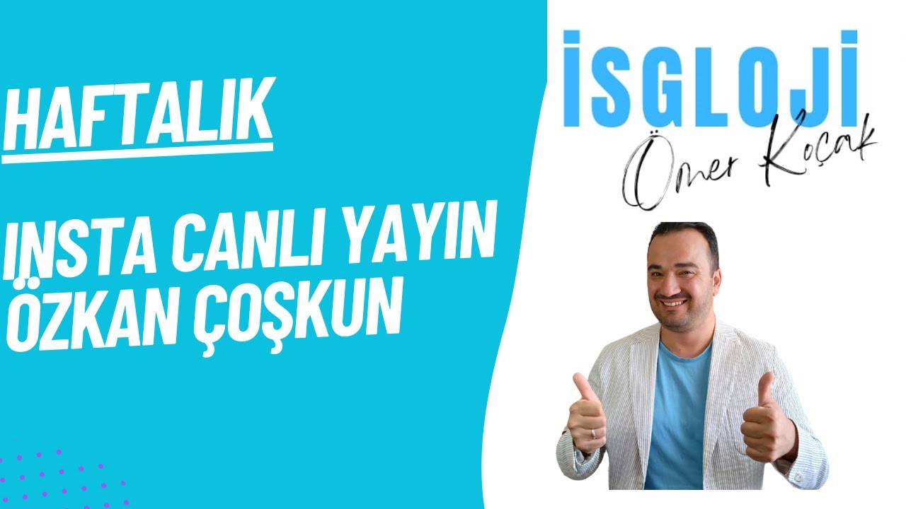 Özkan Çoskun hocamla canlı yayınımız