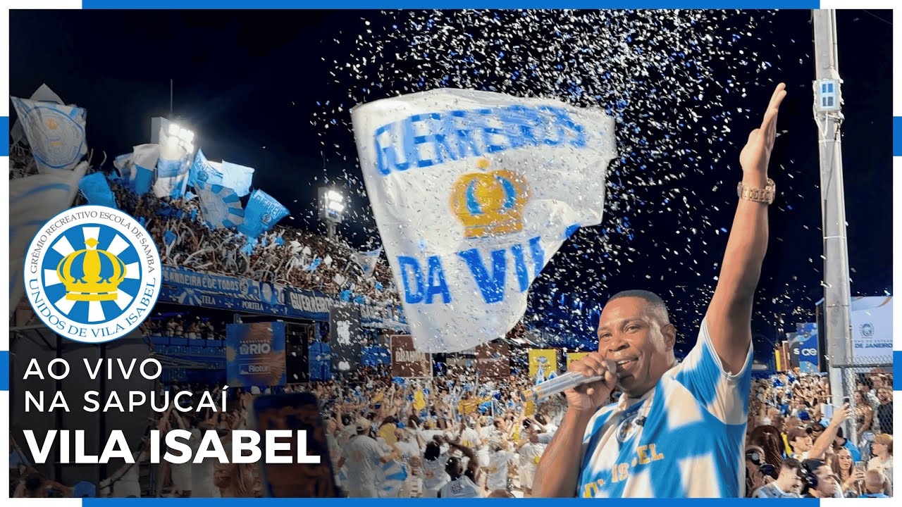 VILA ISABEL 2026 | ENSAIO TÉCNICO NA SAPUCAÍ AO VIVO | LARGADA!