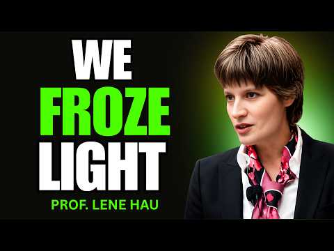 Scientists Slowed Light to 17 MPH — Then Stopped It Completely   DR  LENE HAU