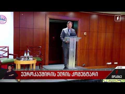 ევროკავშირის ელჩის კომენტარი