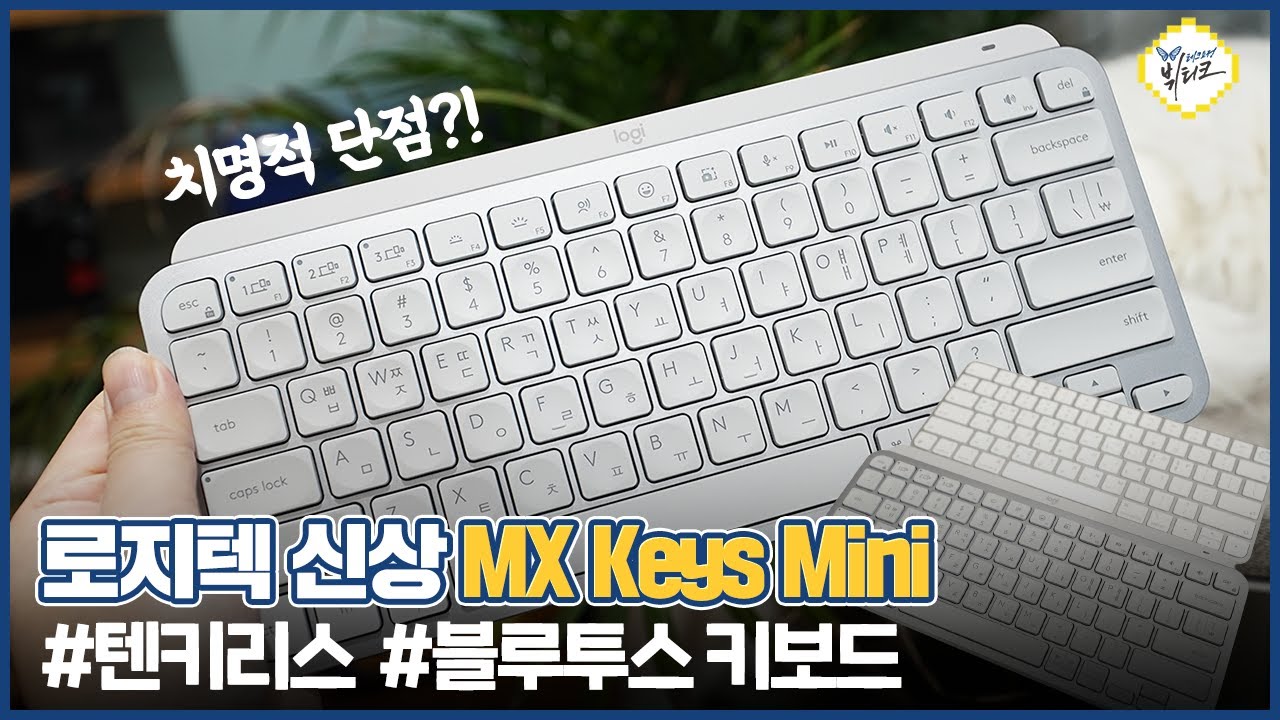 10만원대 텐키리스 블루투스 키보드! 로지텍 MX Keys mini vs 애플 매직키보드 비교기