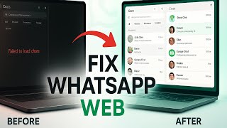 Información Fix WhatsApp Web Not Loading or Showing Chats | Web WhatsApp Blank Screen (2026) Guía