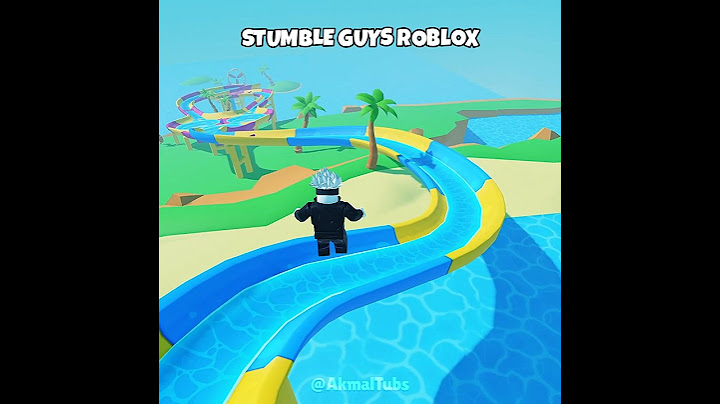 Stumble Guys Real vs Roblox Version ☝️🤓