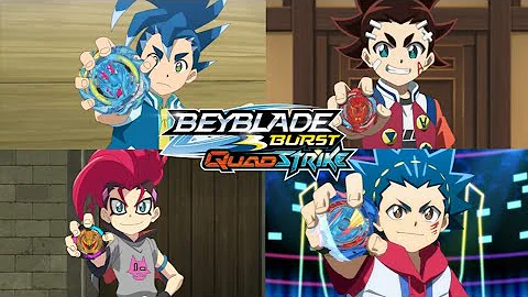 All Introductions Of Beyblades In Beyblade Burst QuadStrike