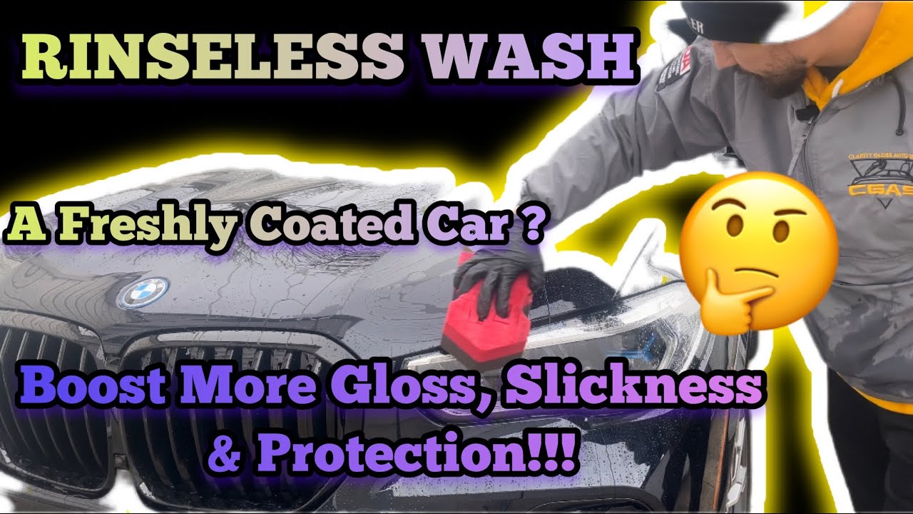 Rinseless Washing A Freshly Ceramic Coated Car After Full Cure YouTube