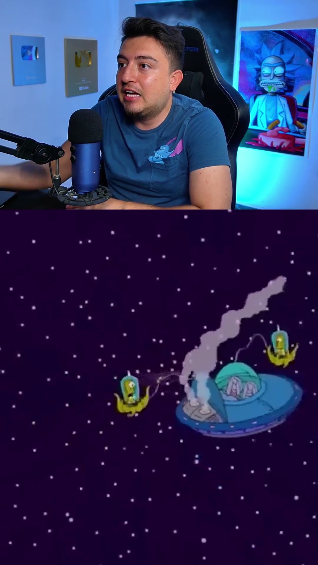 EL UNIVERSO VERSION LOS SIMPSONS #shorts