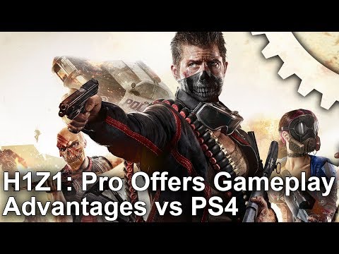 H1Z1: PS4 Pro's Gameplay Advantage Over PS4 Base - Higher FPS, Smoother Gameplay