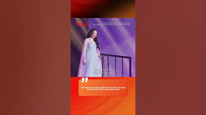 Tuấn Hưng tự hào khoe "Điều Quý Giá Nhất" của mình trên sân khấu trước hàng ngàn người #popsmusic