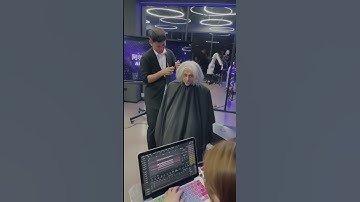 Einstein robot getting haicut tiktok vremilion #shorts