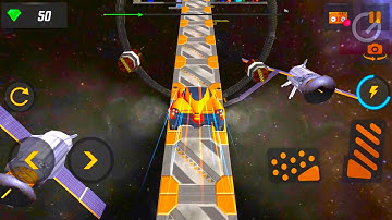 Ramp Car Racing - Impossible 8-11 Levels - Mobile Gameplay Walkthrough Part 18 (iOS, Android)