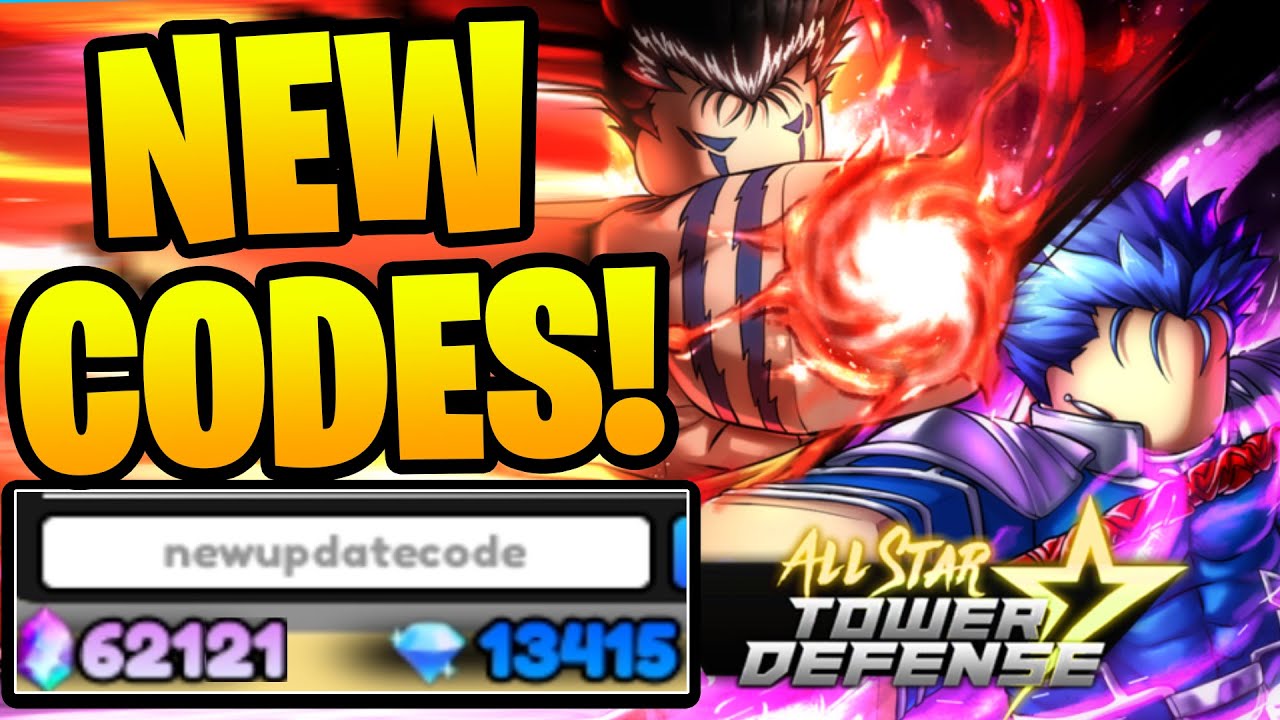 NEW* ALL WORKING CODES FOR ALL STAR TOWER DEFENSE IN SEPTEMBER