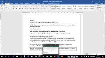 ICT Assessment Video