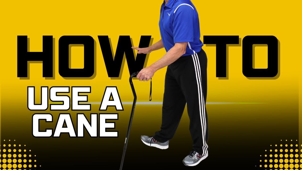 How To Use A Cane Properly - YouTube