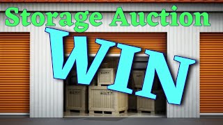 First Storage Auction - Winner!