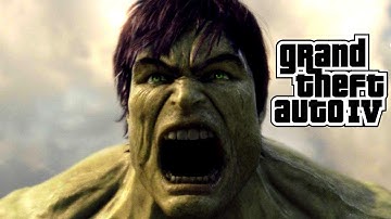 GTA IV | The Incredible Hulk Script MOD