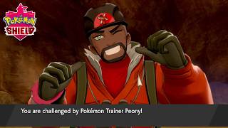 Pokémon Shield - Pokémon Trainer Peony Rematch