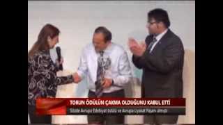 Şeref Özkan - Torun Ödülün Çakma Olduğunu Dolaylı Kabul Etti
