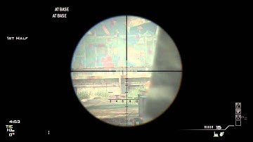 MW3: Cross Map No Scope On Aground