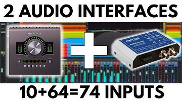 How to use two Audio Interfaces at the same time on MAC