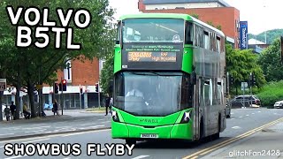 Ride on Volvo B5TL Wright Gemini 3 at Showbus Flyby 2023 | BN68XRO [Thames Travel]