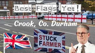 BEST FLAGS YET? 🇬🇧🏴󠁧󠁢󠁥󠁮󠁧󠁿#durham #northeast #uk #england #patriots #flag #like #proud #town 