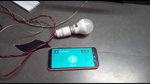 Voice Controlled Home Automation Using Bluetooth and Arduino