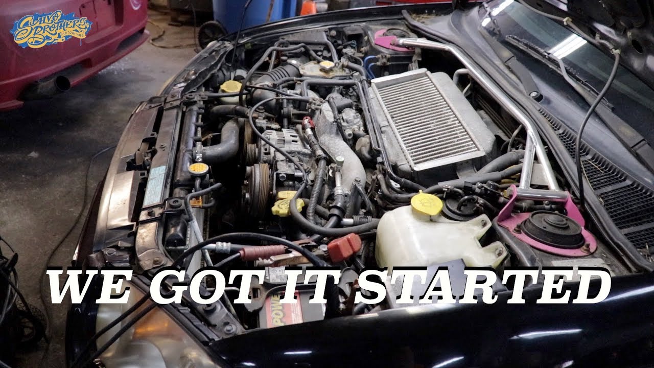 JDM ej20 wrx crank sprocket swap YouTube