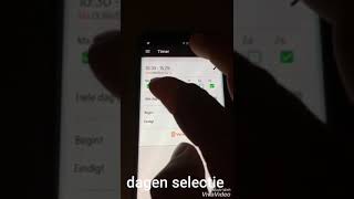 Instellen automower 315X app screenshot 5