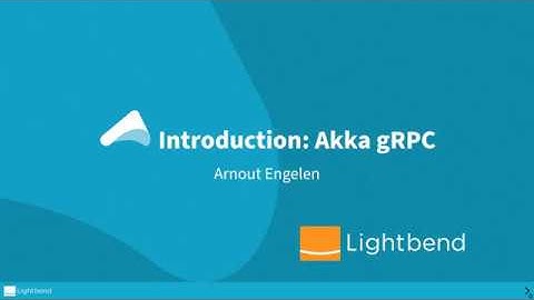 Introduction to Akka gRPC