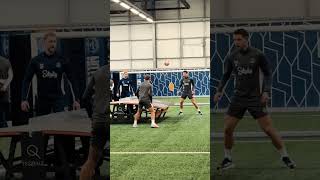 Tecball Tekkers 😮💨 vaikinai varžosi treniruotėje! Everton žaidėjai