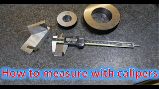 How to measure with digital calipers