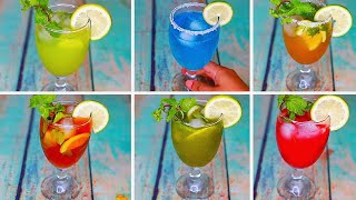 6 Refreshing Summer Drinks | Cold Drinks For Summer | Yummy Summer Drinks Recipe