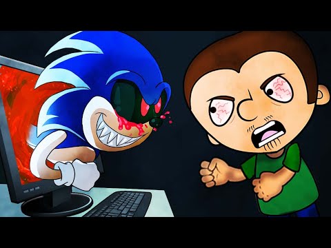 Sonic.EXE VS Антоша. Оригинальная история про демона Соника