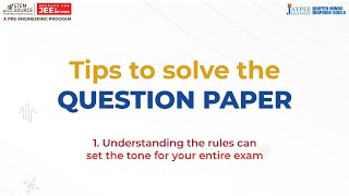 Exam Tips: Understanding the Rules | STEM SOURCE