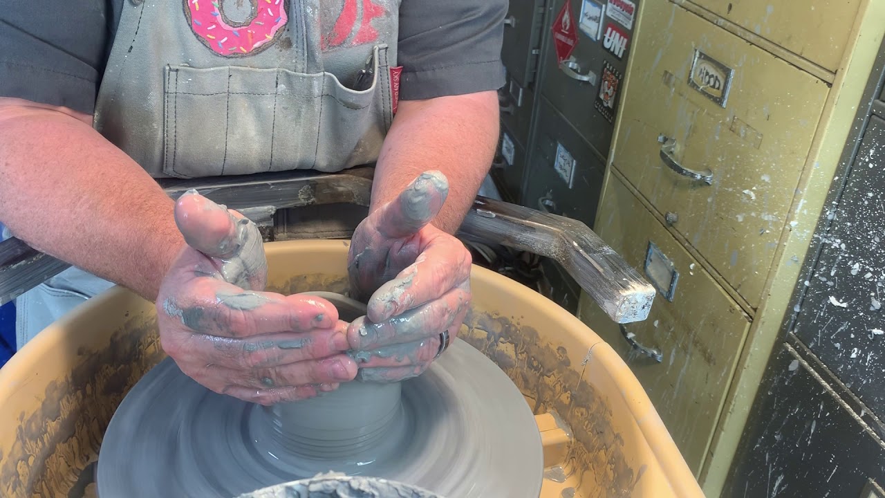 Ceramic Cup Wheel Throwing Demo